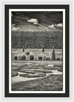 Load image into Gallery viewer, Hampton Court The Privy Garden BW - Framed Print
