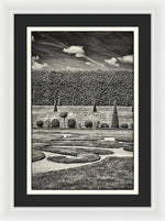Load image into Gallery viewer, Hampton Court The Privy Garden BW - Framed Print

