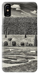 Load image into Gallery viewer, Hampton Court The Privy Garden BW - Phone Case
