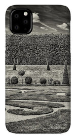 Load image into Gallery viewer, Hampton Court The Privy Garden BW - Phone Case
