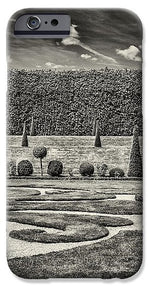 Load image into Gallery viewer, Hampton Court The Privy Garden BW - Phone Case
