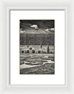 Load image into Gallery viewer, Hampton Court The Privy Garden BW - Framed Print

