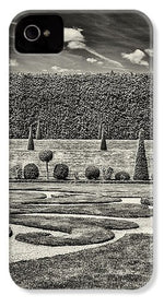 Load image into Gallery viewer, Hampton Court The Privy Garden BW - Phone Case
