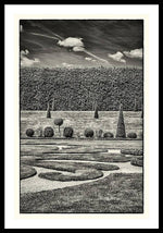 Load image into Gallery viewer, Hampton Court The Privy Garden BW - Framed Print
