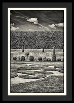Load image into Gallery viewer, Hampton Court The Privy Garden BW - Framed Print
