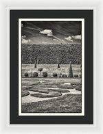 Load image into Gallery viewer, Hampton Court The Privy Garden BW - Framed Print
