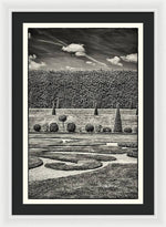 Load image into Gallery viewer, Hampton Court The Privy Garden BW - Framed Print
