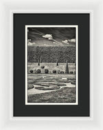 Load image into Gallery viewer, Hampton Court The Privy Garden BW - Framed Print

