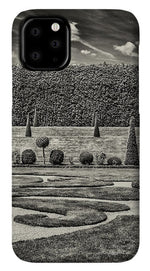Load image into Gallery viewer, Hampton Court The Privy Garden BW - Phone Case
