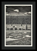 Load image into Gallery viewer, Hampton Court The Privy Garden BW - Framed Print
