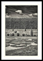 Load image into Gallery viewer, Hampton Court The Privy Garden BW - Framed Print
