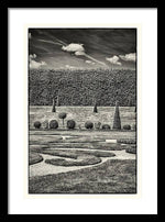 Load image into Gallery viewer, Hampton Court The Privy Garden BW - Framed Print
