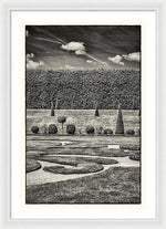 Load image into Gallery viewer, Hampton Court The Privy Garden BW - Framed Print
