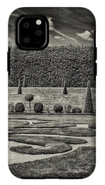 Load image into Gallery viewer, Hampton Court The Privy Garden BW - Phone Case
