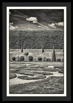 Load image into Gallery viewer, Hampton Court The Privy Garden BW - Framed Print
