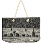 Load image into Gallery viewer, Hampton Court The Privy Garden BW - Weekender Tote Bag
