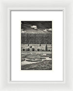 Load image into Gallery viewer, Hampton Court The Privy Garden BW - Framed Print
