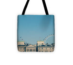 Load image into Gallery viewer, Historical London Buildings with the London Eye - Tote Bag
