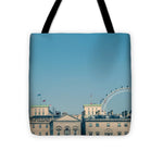 Load image into Gallery viewer, Historical London Buildings with the London Eye - Tote Bag
