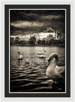 Load image into Gallery viewer, Hyde Park Winter Wonderland - Framed Print
