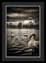 Load image into Gallery viewer, Hyde Park Winter Wonderland - Framed Print
