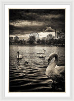 Load image into Gallery viewer, Hyde Park Winter Wonderland - Framed Print
