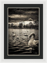Load image into Gallery viewer, Hyde Park Winter Wonderland - Framed Print
