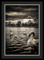 Load image into Gallery viewer, Hyde Park Winter Wonderland - Framed Print
