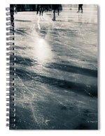 Load image into Gallery viewer, Ice Skating - Spiral Notebook
