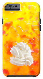 Load image into Gallery viewer, Jelly and a big dollop of cream close up photograph - Phone Case

