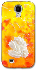 Load image into Gallery viewer, Jelly and a big dollop of cream close up photograph - Phone Case
