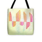 Load image into Gallery viewer, tote bag with retro jelly pattern design, illustration,
