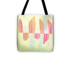 Load image into Gallery viewer, tote bag with retro jelly pattern design, illustration,
