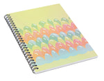 Load image into Gallery viewer, Jelly Stripy Fun - Spiral Notebook
