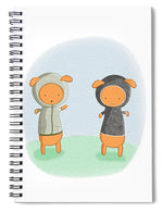 Load image into Gallery viewer, Lamb Carrots - Spiral Notebook
