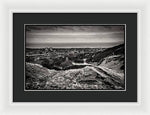 Load image into Gallery viewer, Land of Scotland BW - Framed Print
