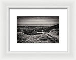 Load image into Gallery viewer, Land of Scotland BW - Framed Print
