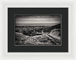 Load image into Gallery viewer, Land of Scotland BW - Framed Print
