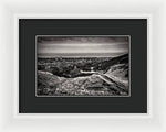 Load image into Gallery viewer, Land of Scotland BW - Framed Print
