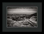 Load image into Gallery viewer, Land of Scotland BW - Framed Print
