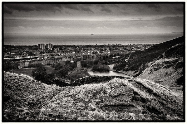 Land of Scotland BW - Art Print