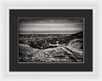 Load image into Gallery viewer, Land of Scotland BW - Framed Print
