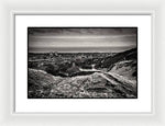 Load image into Gallery viewer, Land of Scotland BW - Framed Print
