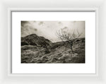 Load image into Gallery viewer, Land of Scotland shif tlens effect - Framed Print
