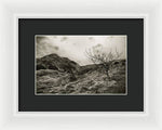 Load image into Gallery viewer, Land of Scotland shif tlens effect - Framed Print
