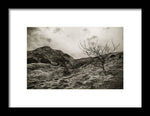 Load image into Gallery viewer, Land of Scotland shif tlens effect - Framed Print
