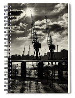 Load image into Gallery viewer, Little Big Cranes - Spiral Notebook
