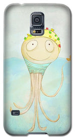 Load image into Gallery viewer, Little Octopus the Swimming Champ and his Rubber Ducky - Phone Case
