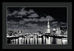 Load image into Gallery viewer, London Lights at Night - Framed Print
