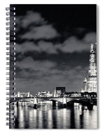 Load image into Gallery viewer, London Lights at Night - Spiral Notebook

